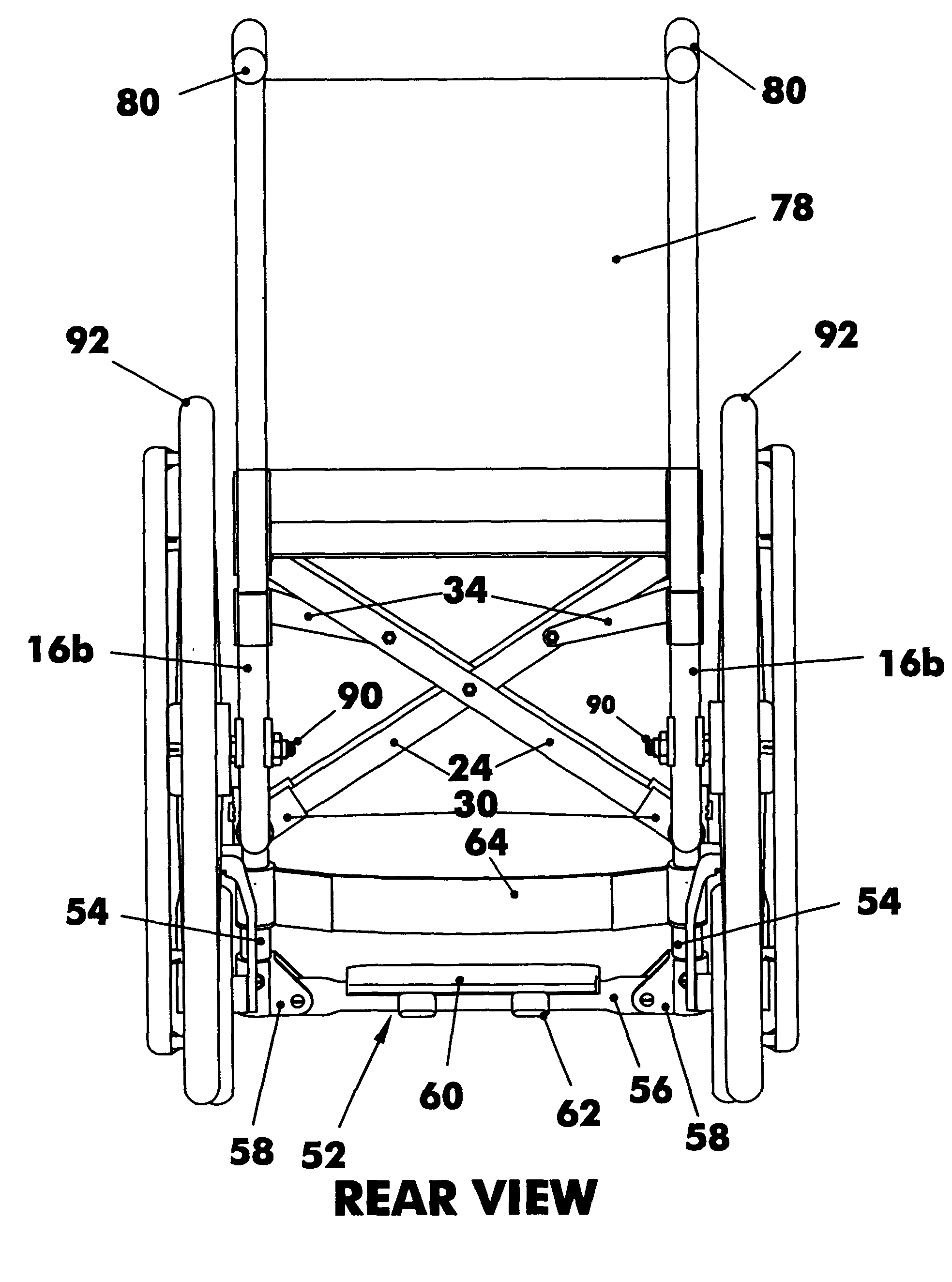 Convertible wheelchair