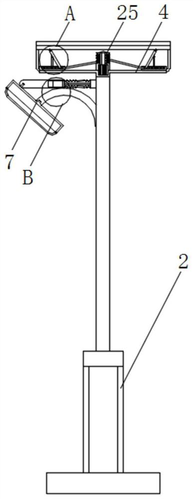 A non-inductive tracking solar street light