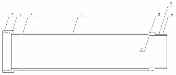 High-strength anti-corrosion semiconductor electropolishing stainless steel pipe and preparation method