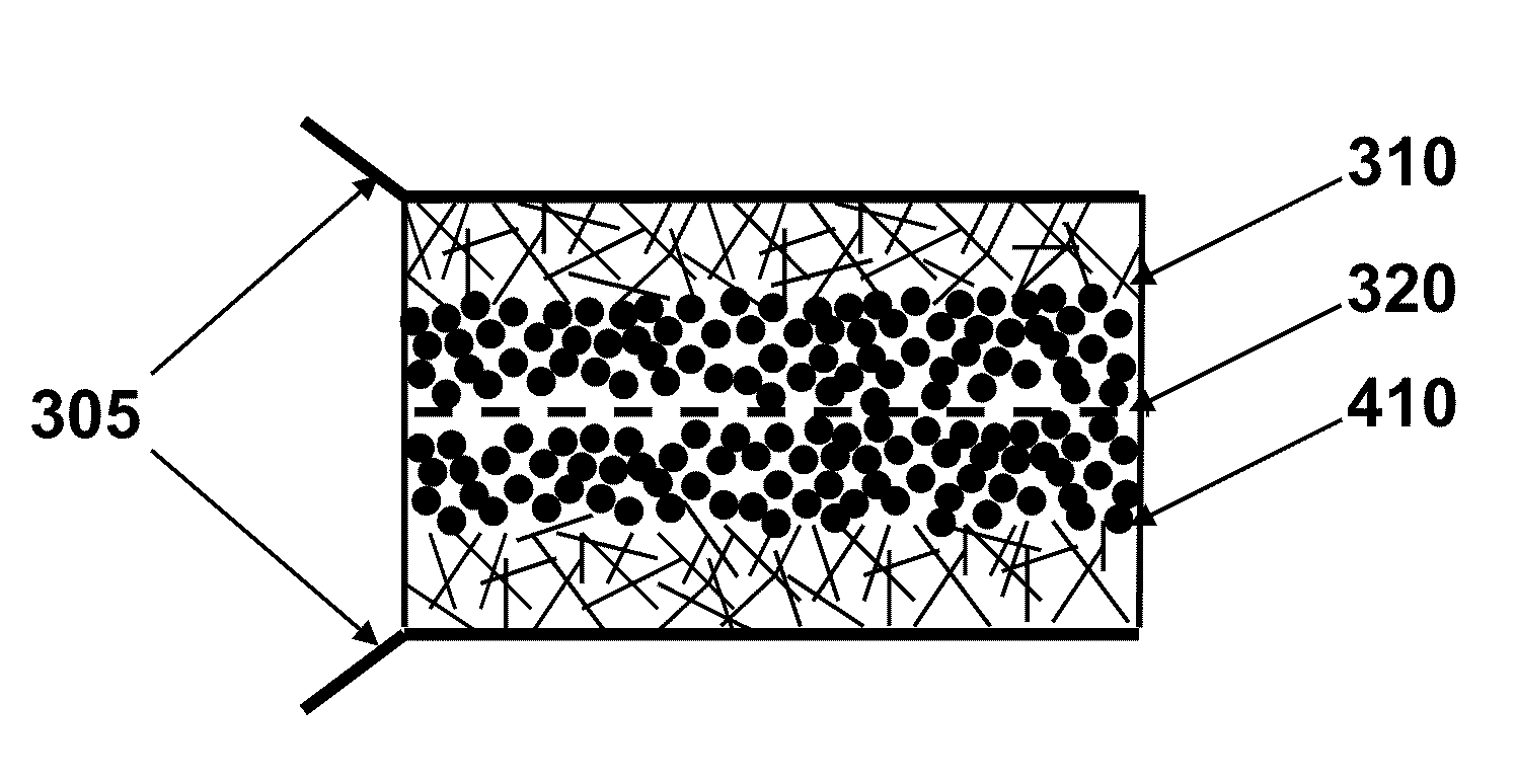 Charge storage device architecture for increasing energy and power density