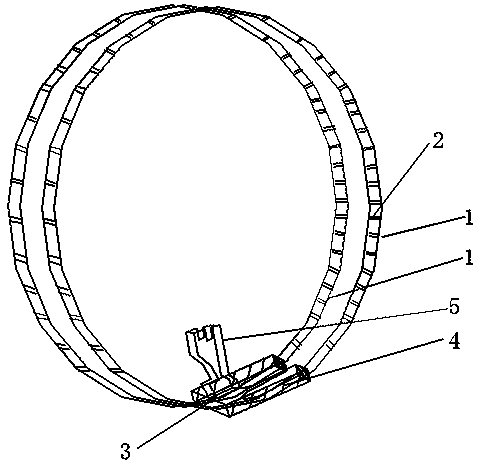 Wide strip edge pressing tool