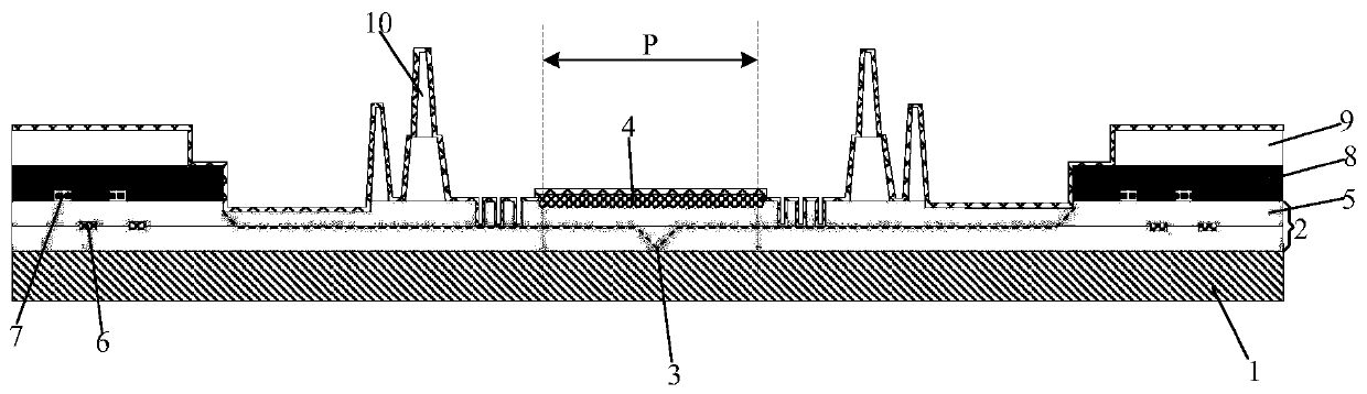 OLED display substrate and preparation method thereof and display device