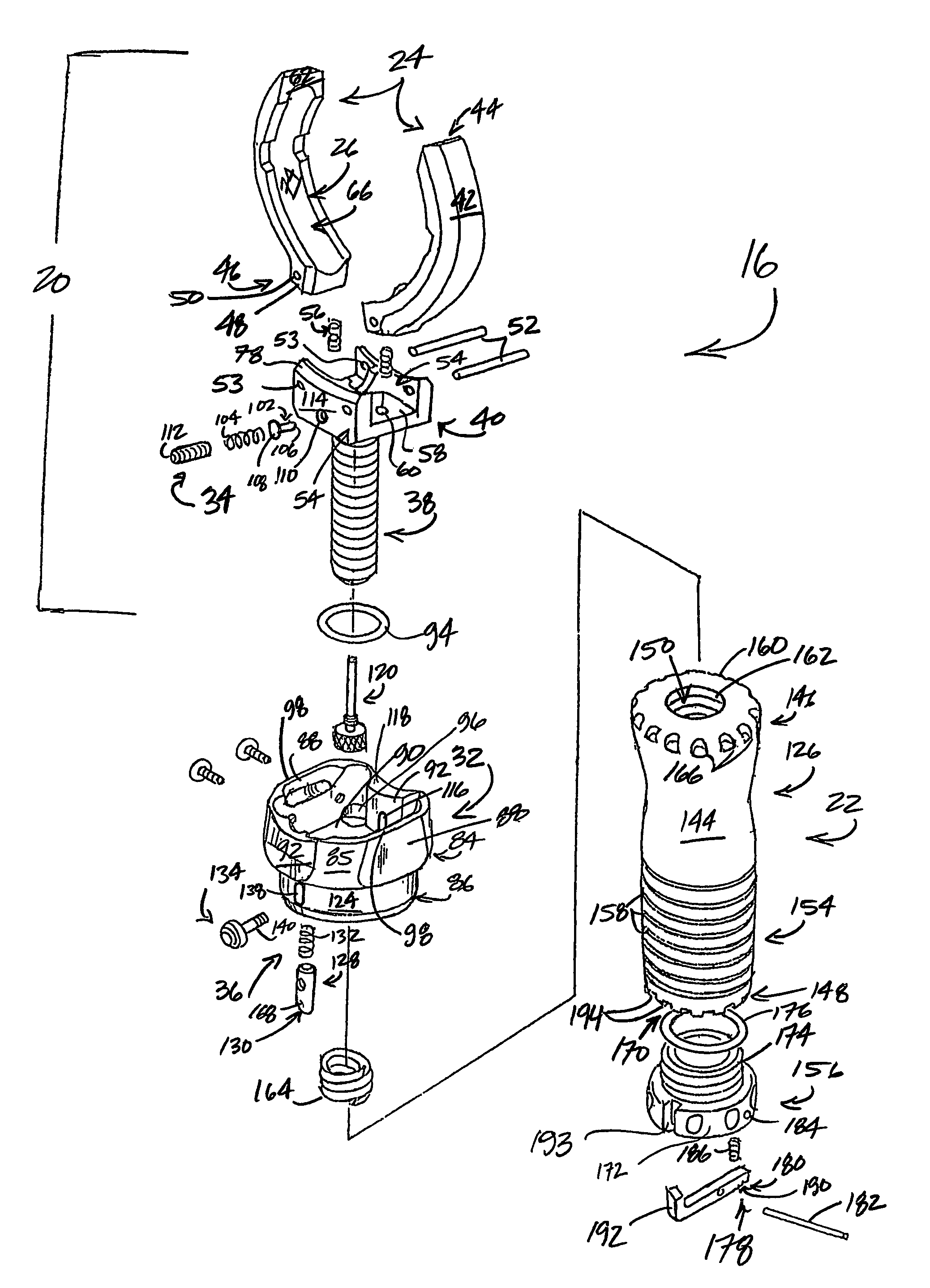 Weapon grip assembly