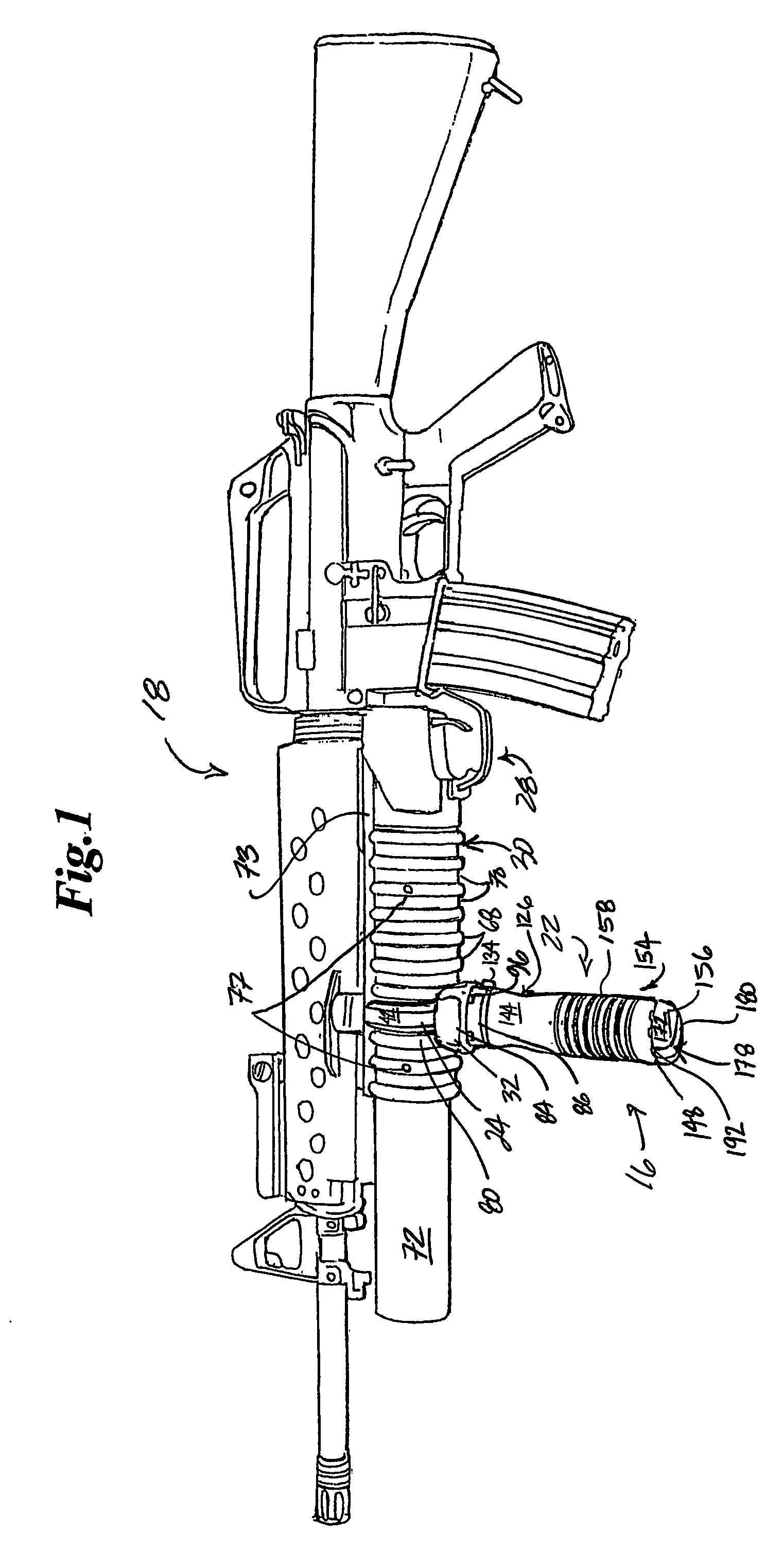 Weapon grip assembly