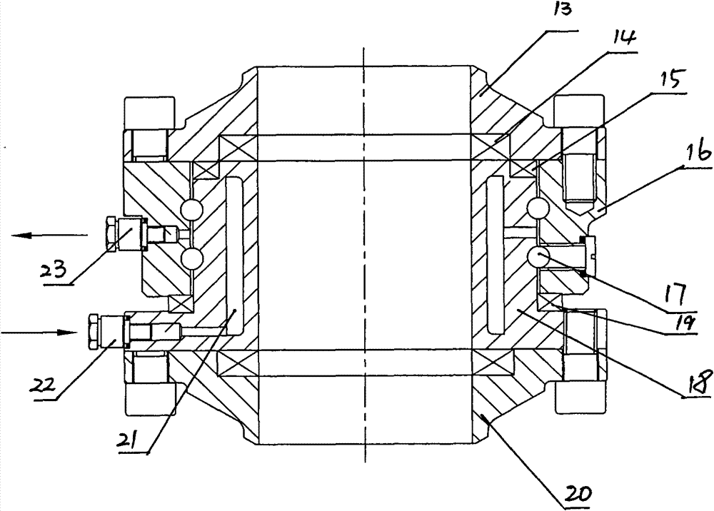 Low-temperature land fluid assembly and disassembly arm