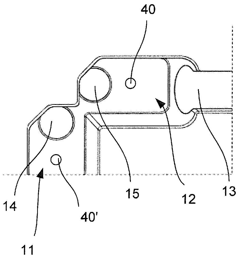 Sealing system and molding tool