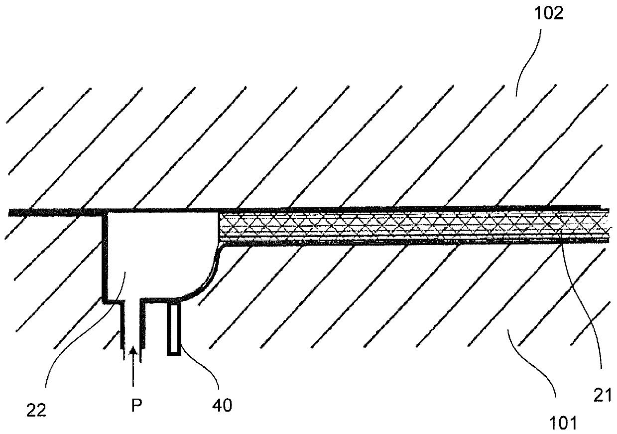 Sealing system and molding tool