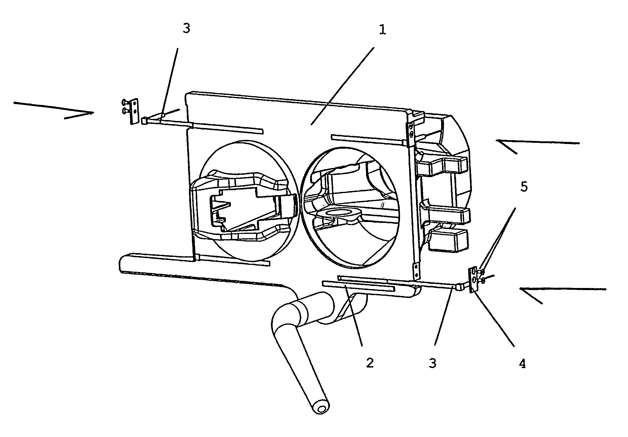 Electric heater for the coupling head of a central buffer coupling