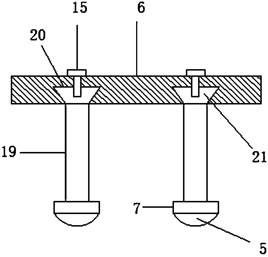 Adjustable reciprocating-type back pounding massaging bed