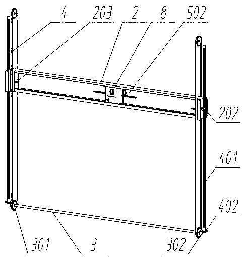 Civil engineering interface image shooting and recording device