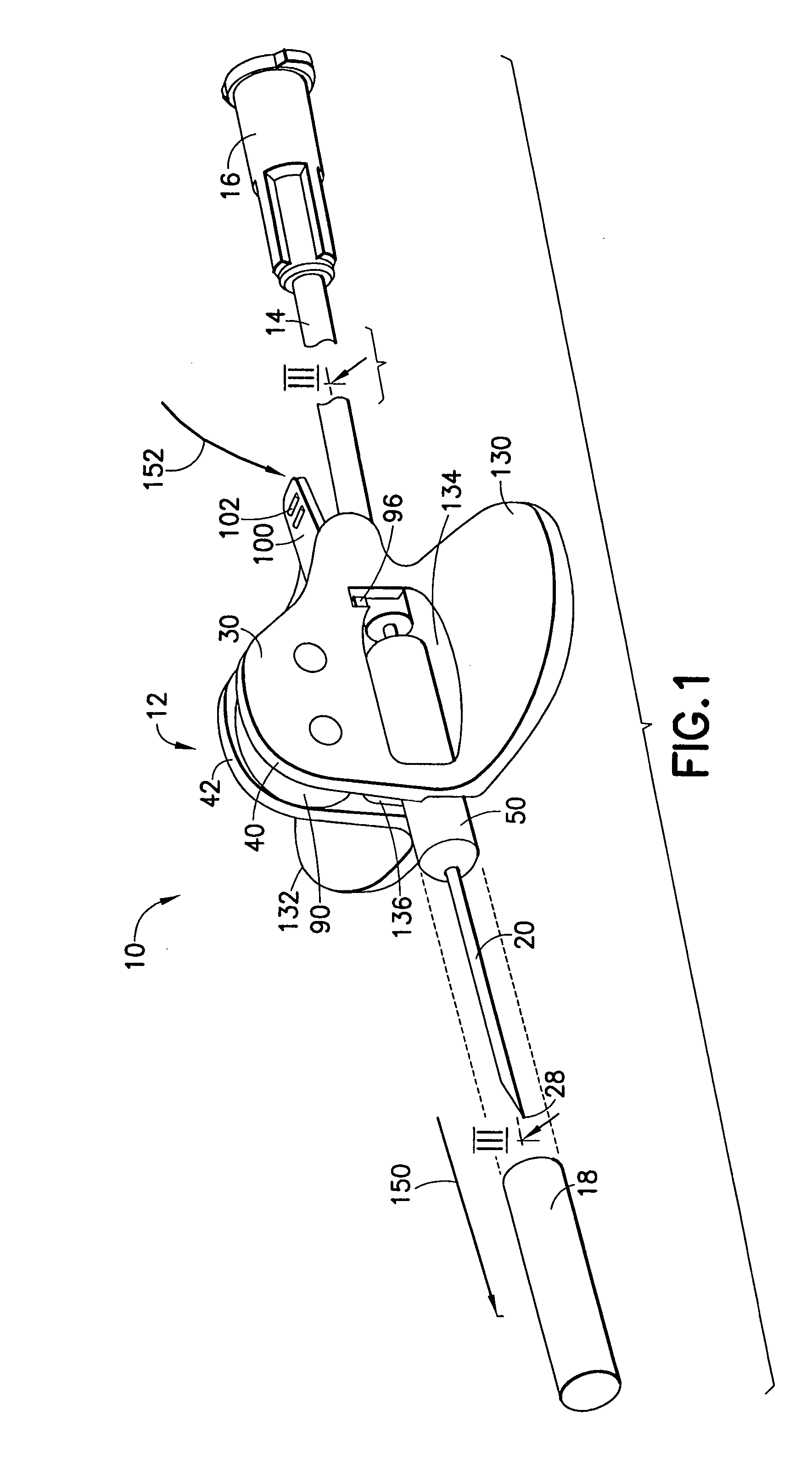 Forward blunting wingset with leaf spring driven shield