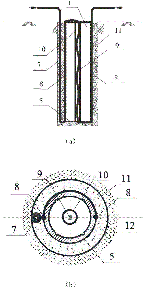 Slope stability monitoring and landslide warning and forecasting method based on all-fiber sensor network