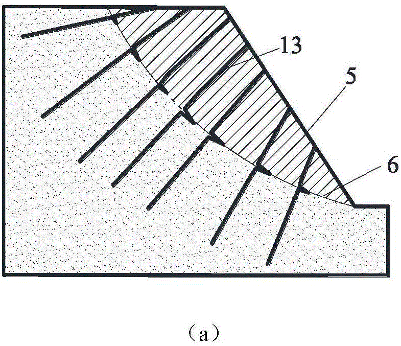 Slope stability monitoring and landslide warning and forecasting method based on all-fiber sensor network