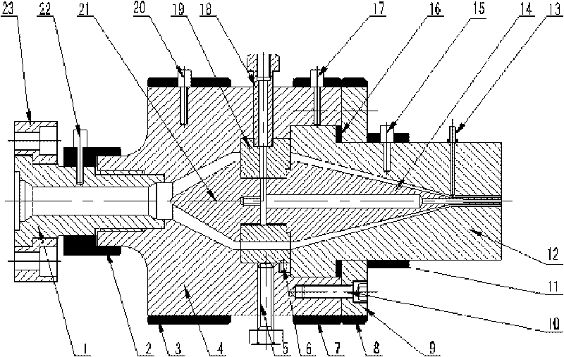 Visual polymer micro-extrusion mold