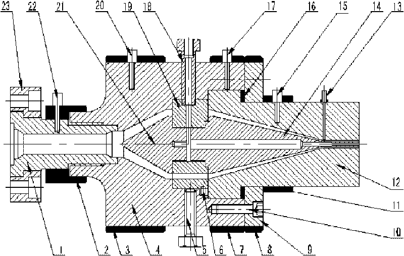 Visual polymer micro-extrusion mold