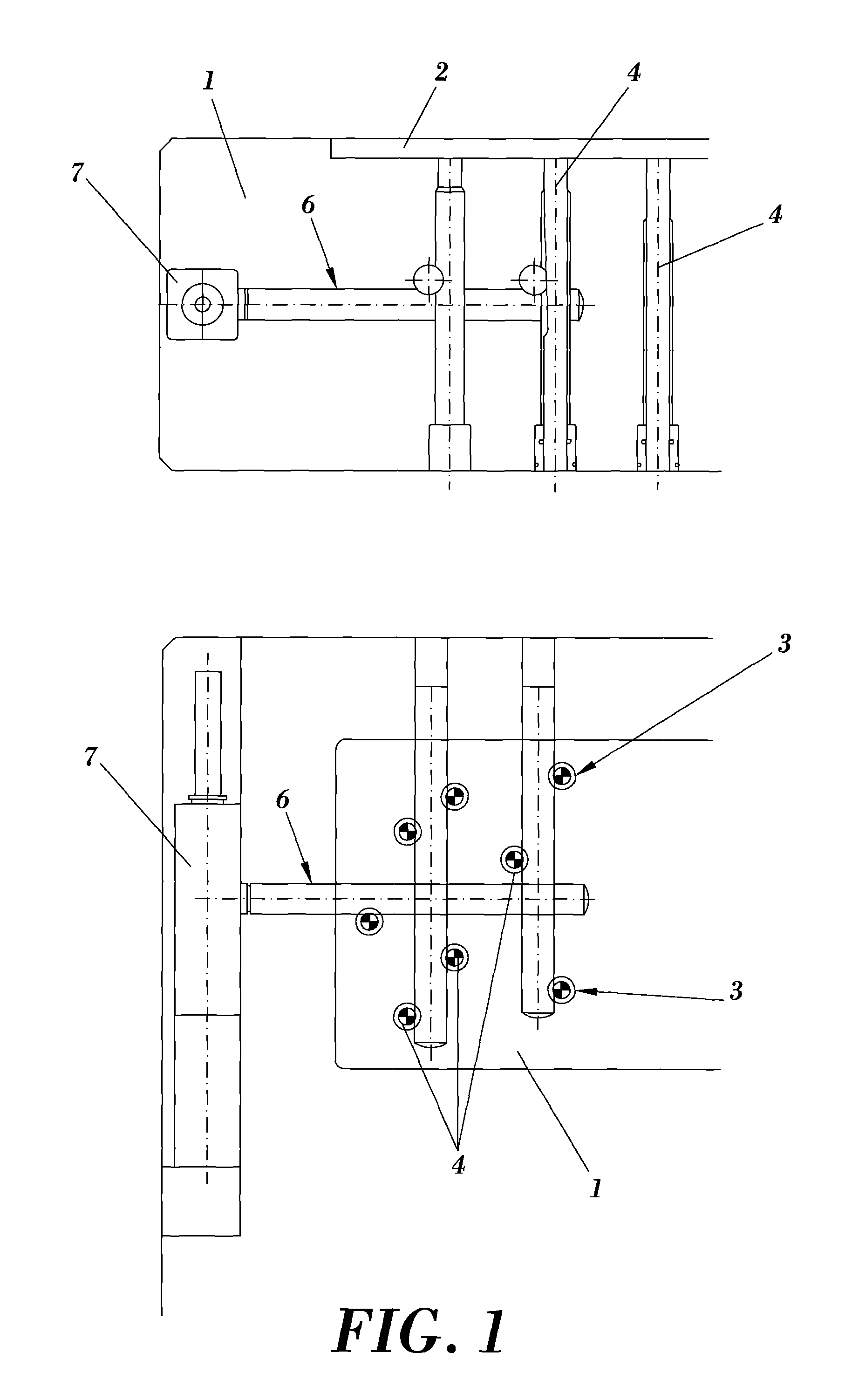 Plastic injection mould with inner air extraction and extraction method for extracting the air carried out with said mould