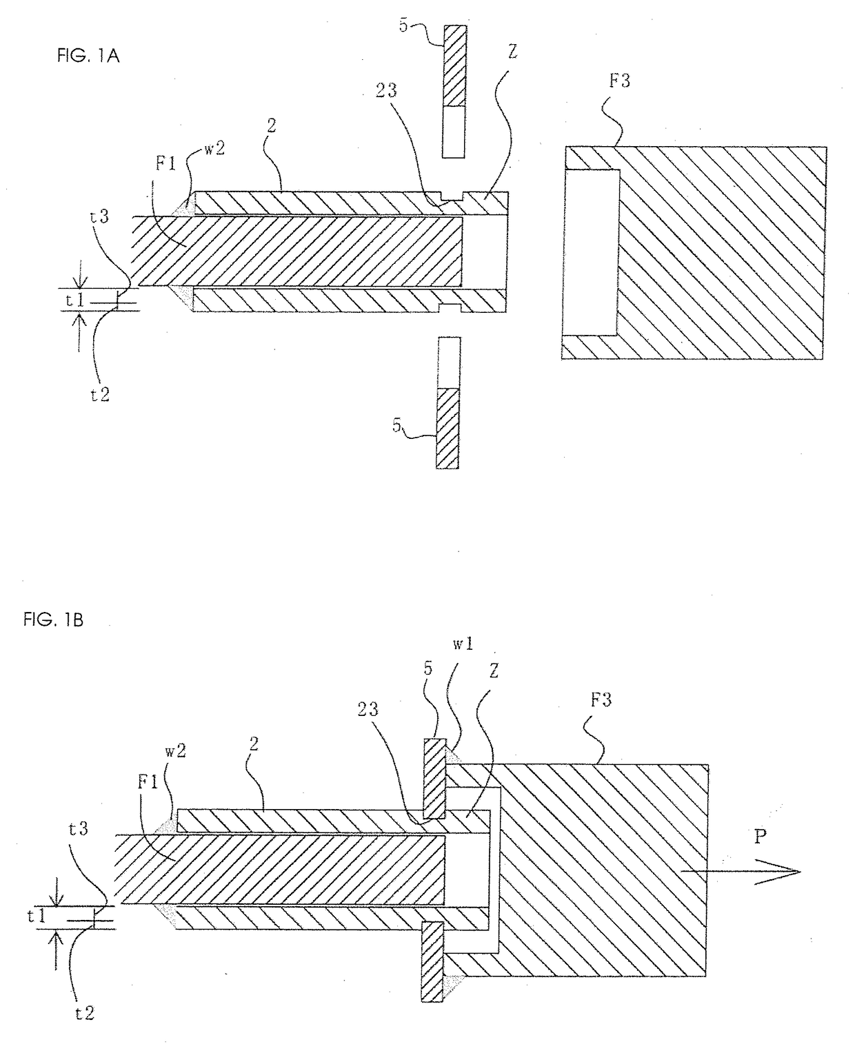 Pressure Pipe Connection Method and Method for Constructing Pressure Pipe with Flange