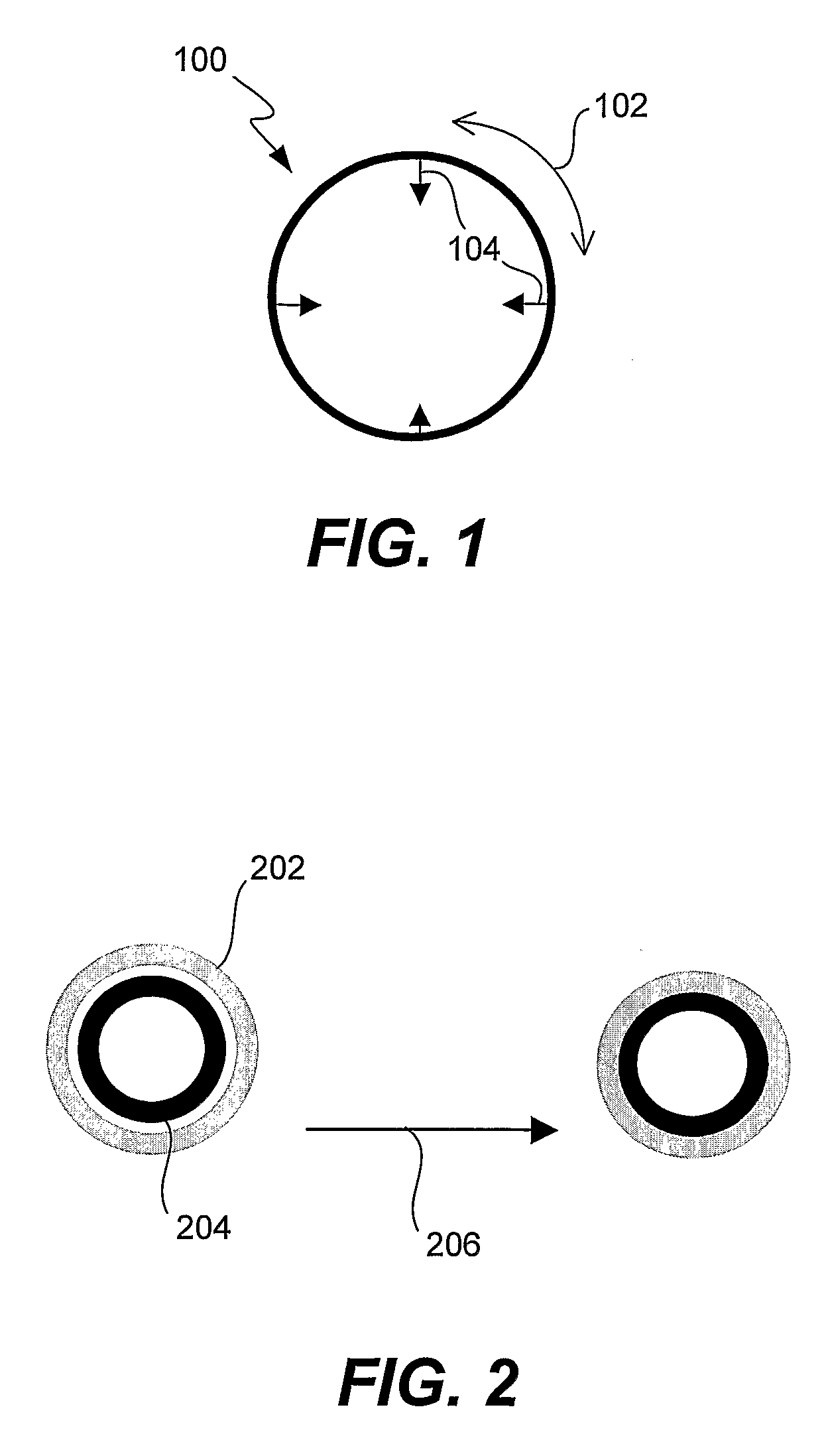 Joined concentric tubes