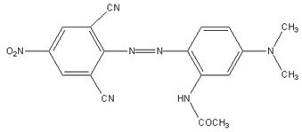 Blue reactive dye composition and application thereof