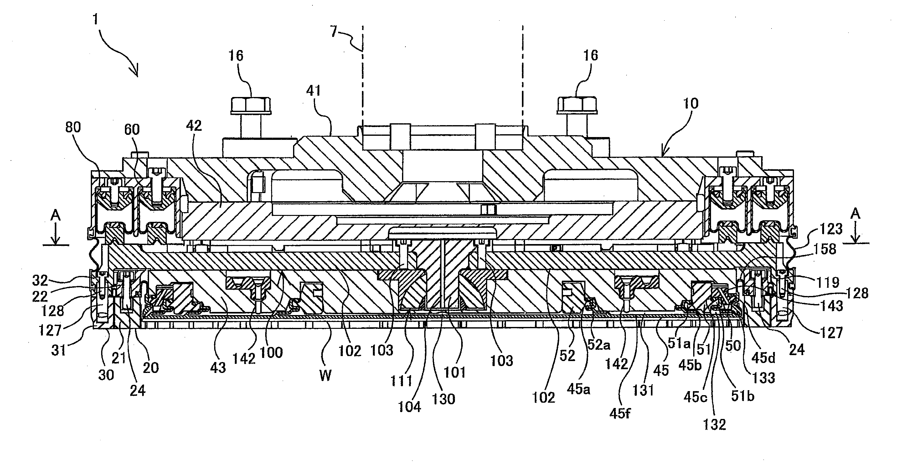 Substrate holder, polishing apparatus, and polishing method