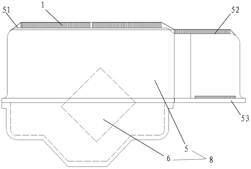 Heating plate and snow removing device for railway infrared journal temperature detection equipment