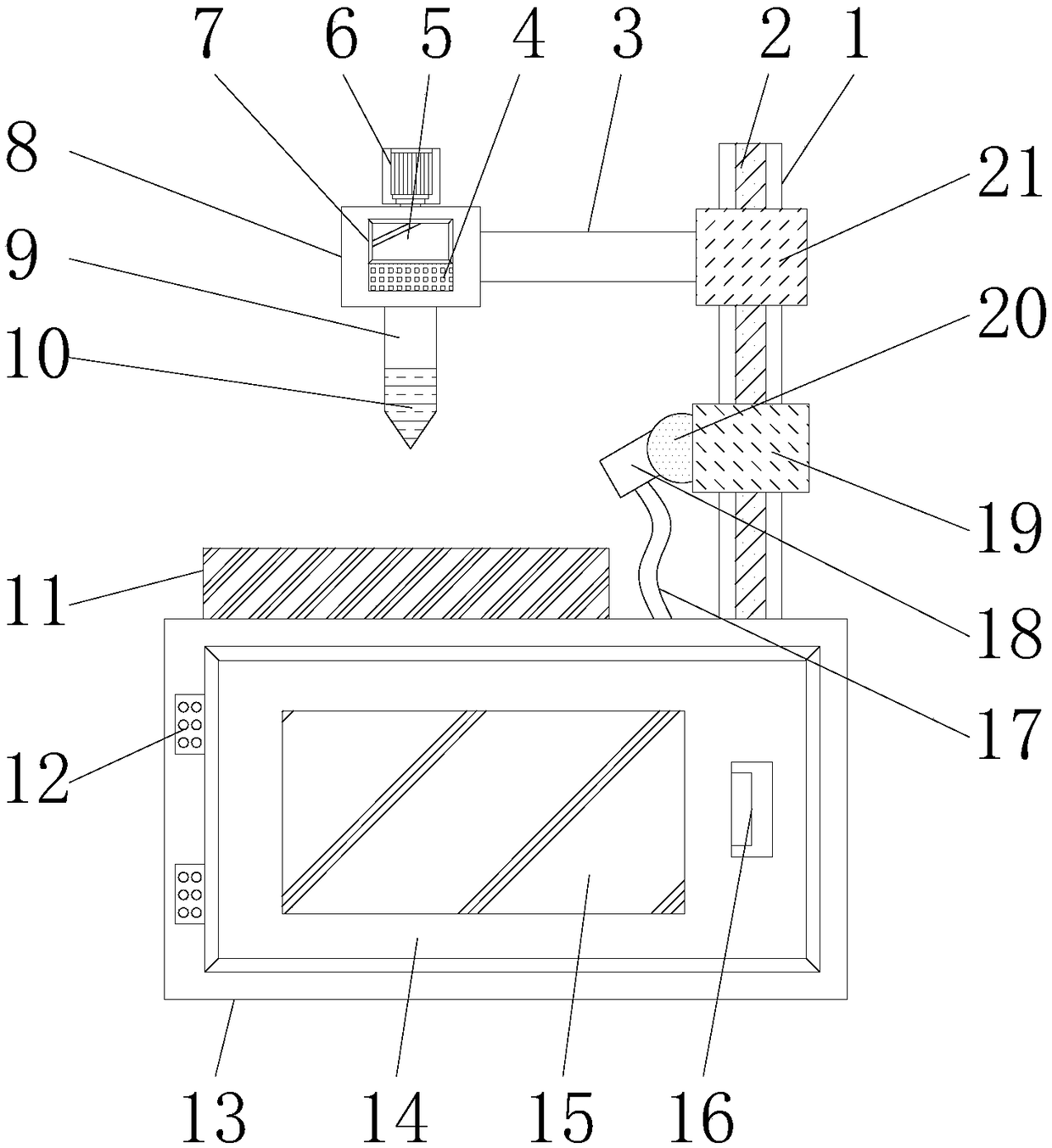 Bench tapping machine