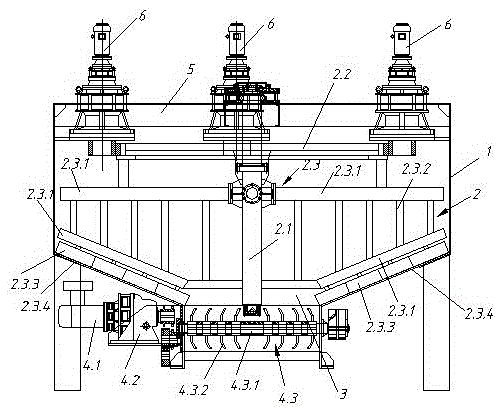 Novel sludge storage tank