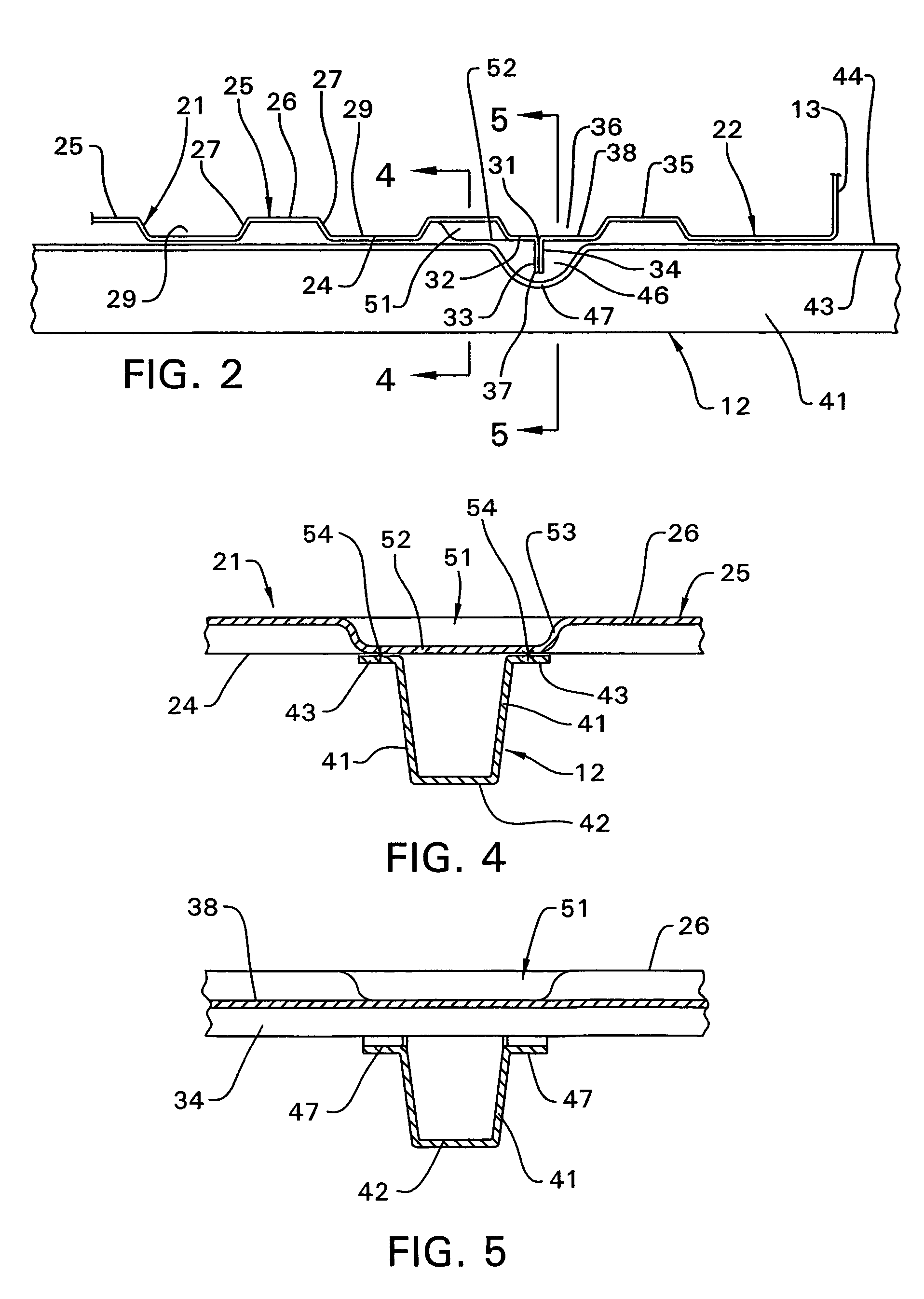 Vehicle bed and cross rail attachment