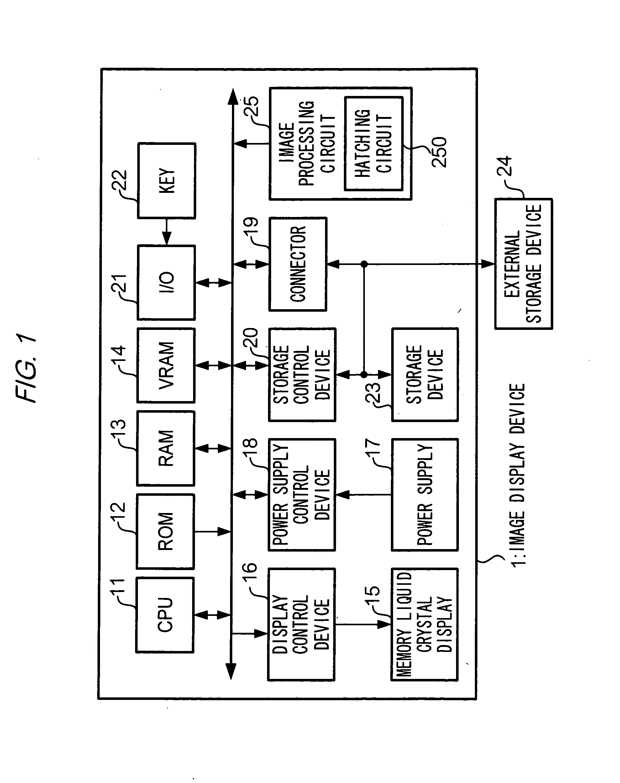 Image processing circuit, display device, and printing device