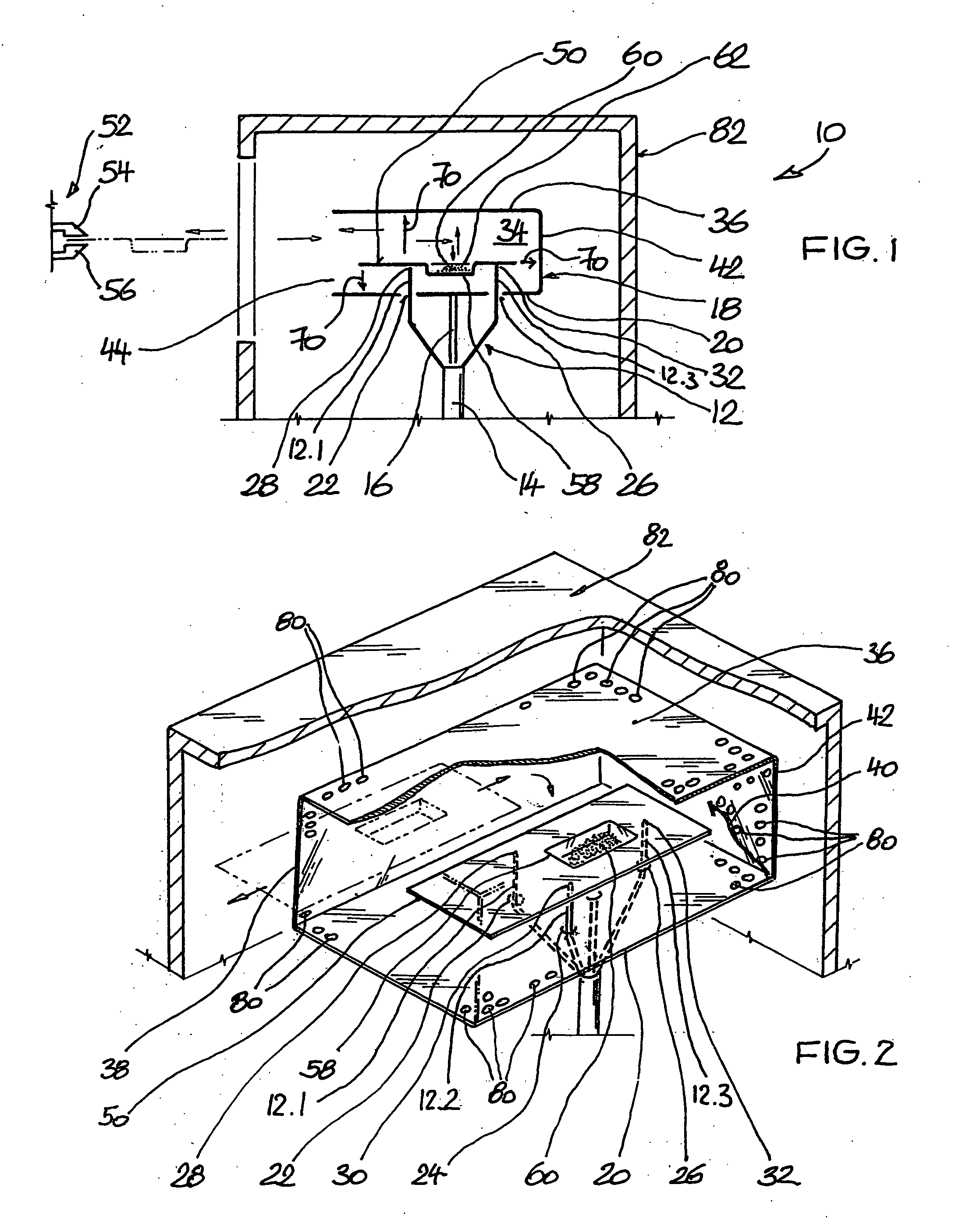 Scale for weighing blister packs that contain powder