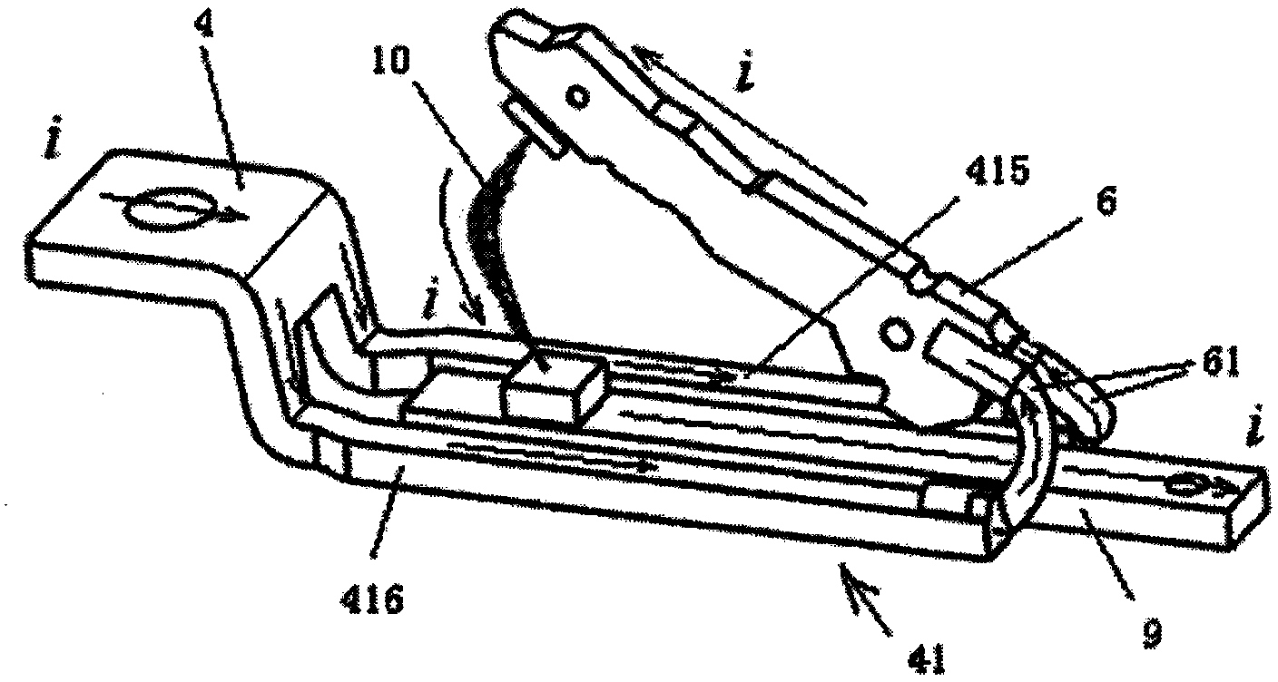 Conductive loop structure of switch device