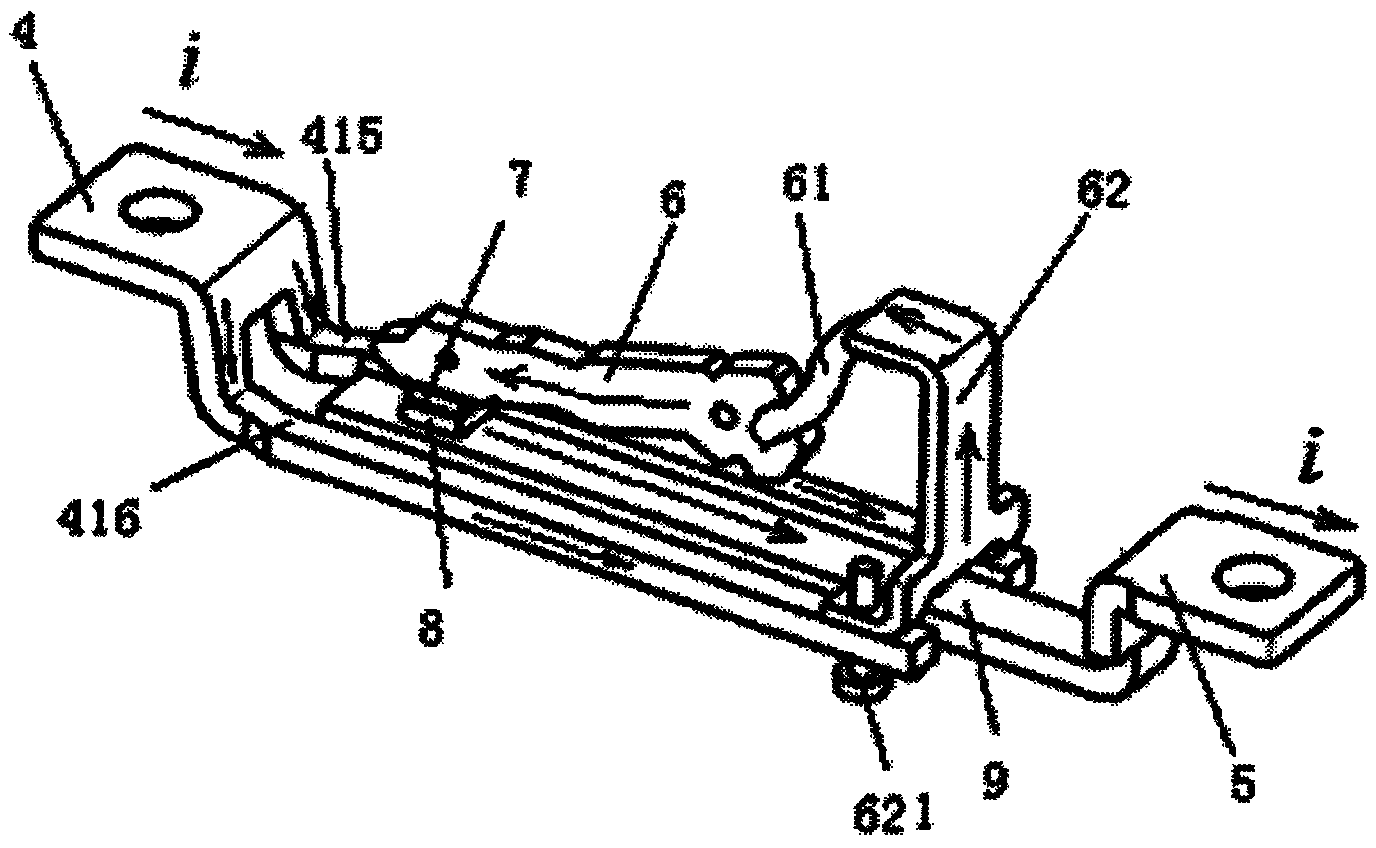 Conductive loop structure of switch device