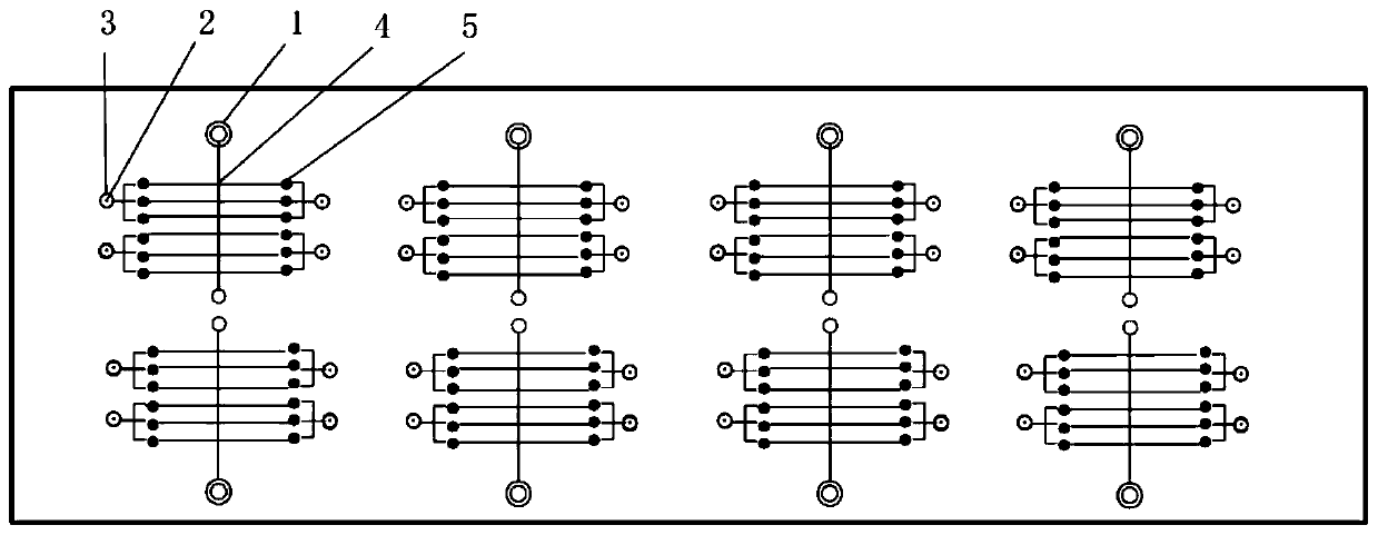 Self-driven microfluidic detection chip and preparation method and application thereof