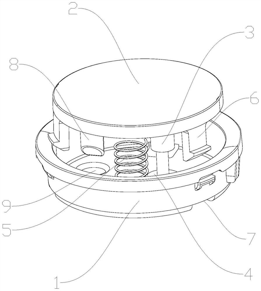 Switch assembly for washing machine and washing machine