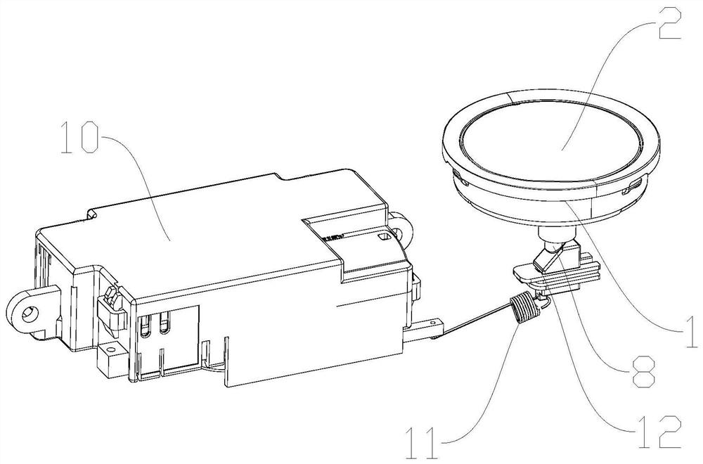 Switch assembly for washing machine and washing machine