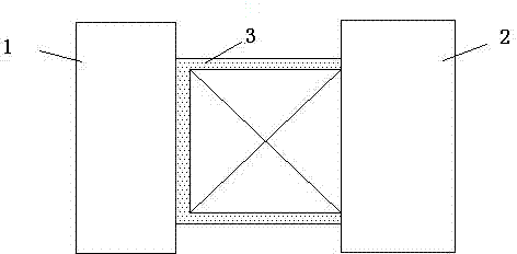 Silicon-cup energy-accumulation Al/CuO composite film ignition bridge and ignition bridge array