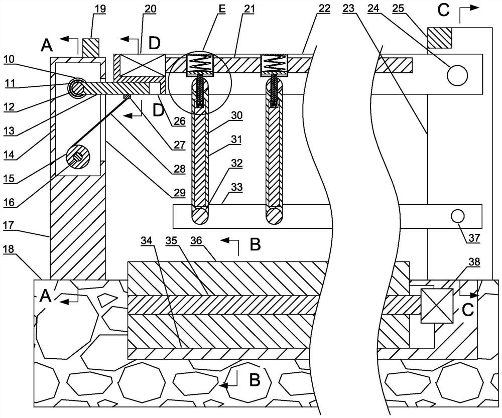 Working method of intelligent gate for vehicle