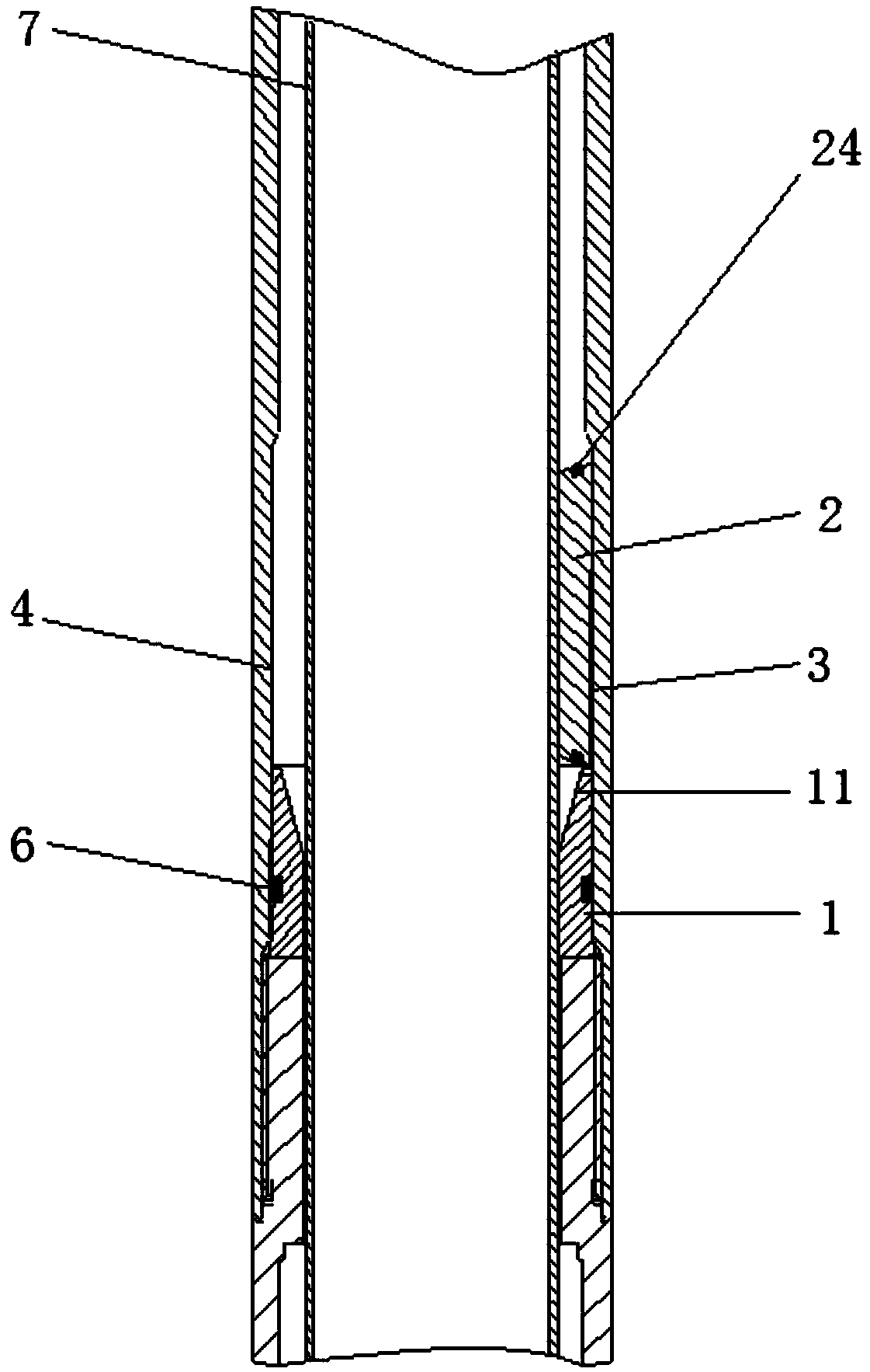 Flap structure capable of being automatically triggered