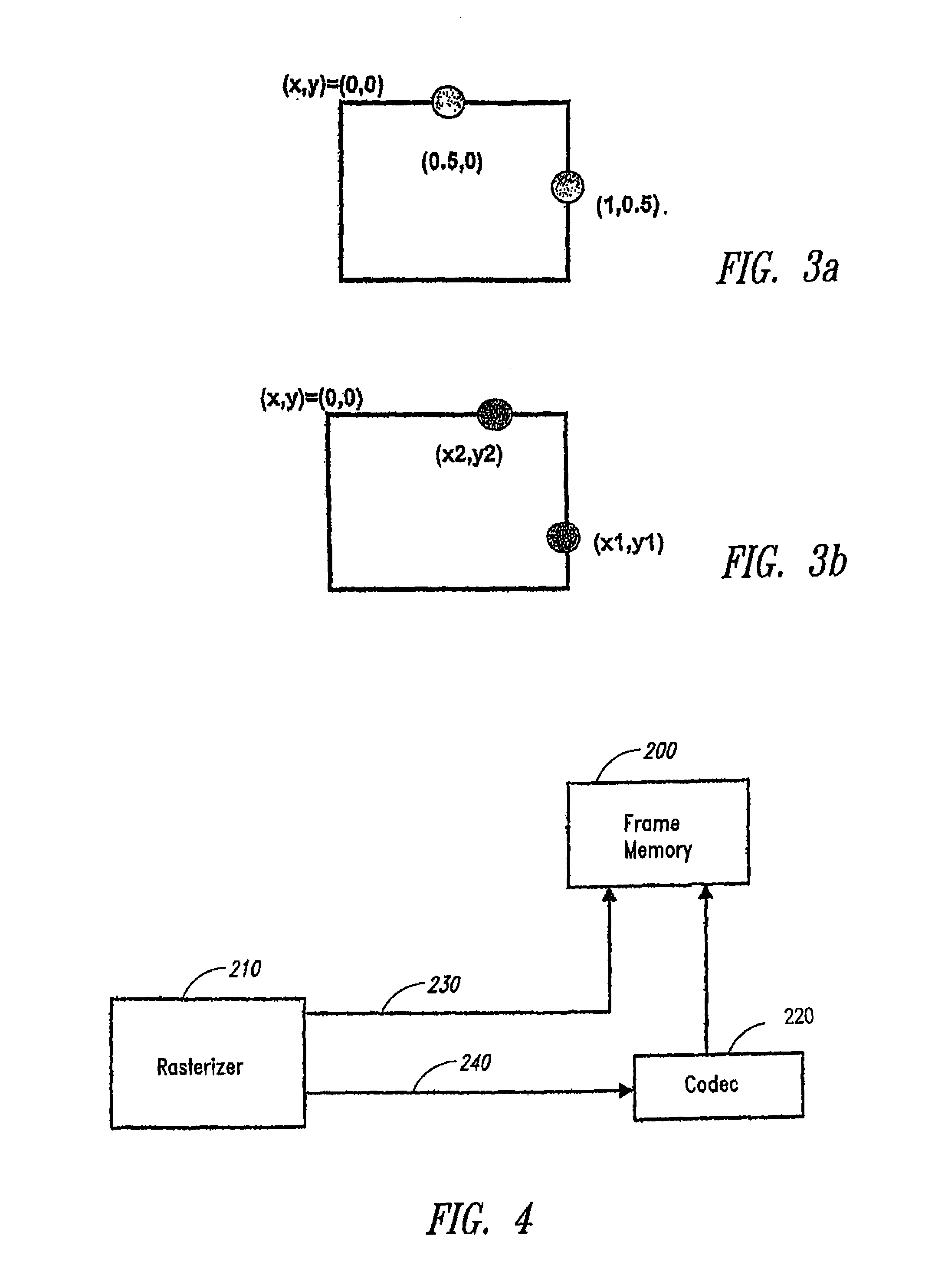 Method and system for signal processing, for instance for mobile 3D graphic pipelines, and computer program product therefor