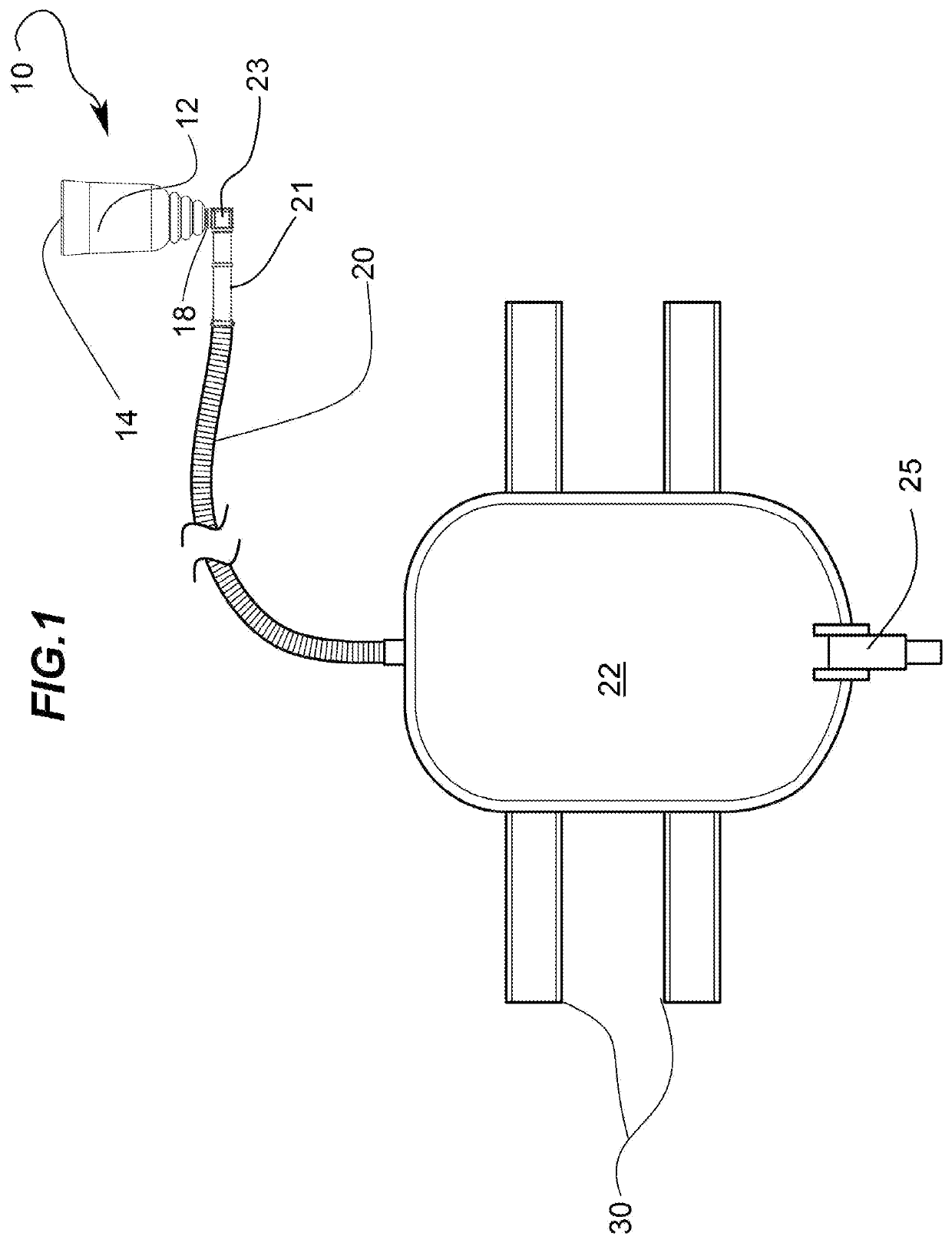 Reusable penile attachment for urinary incontinence which uses pressure differential as means of attachment