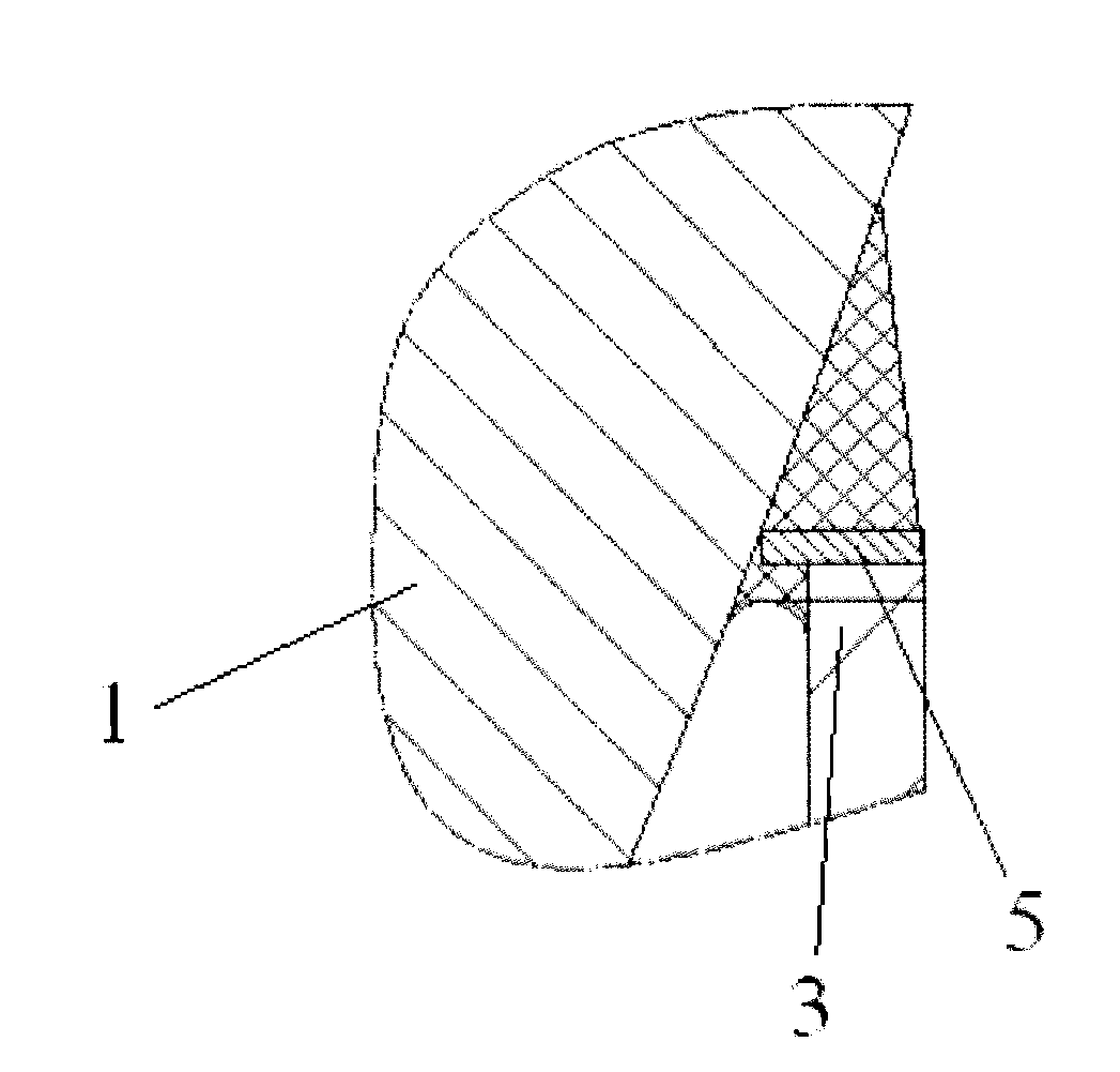 Method for controlling welding deformation between seal head and skirt transition section