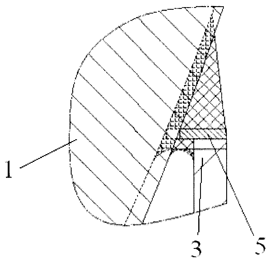 Method for controlling welding deformation between seal head and skirt transition section