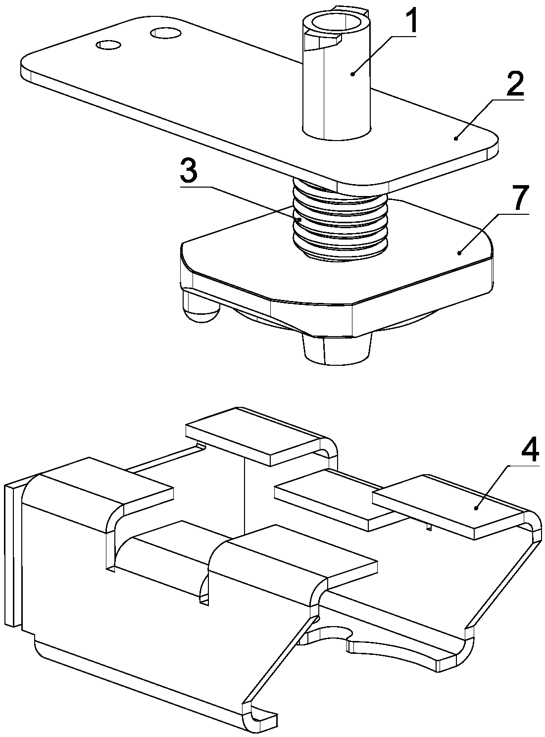 Soft endoscope biopsy opening connector