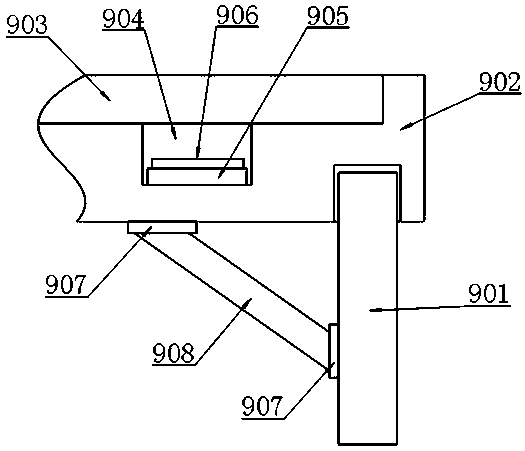 A raw material mixer for napkin manufacturing