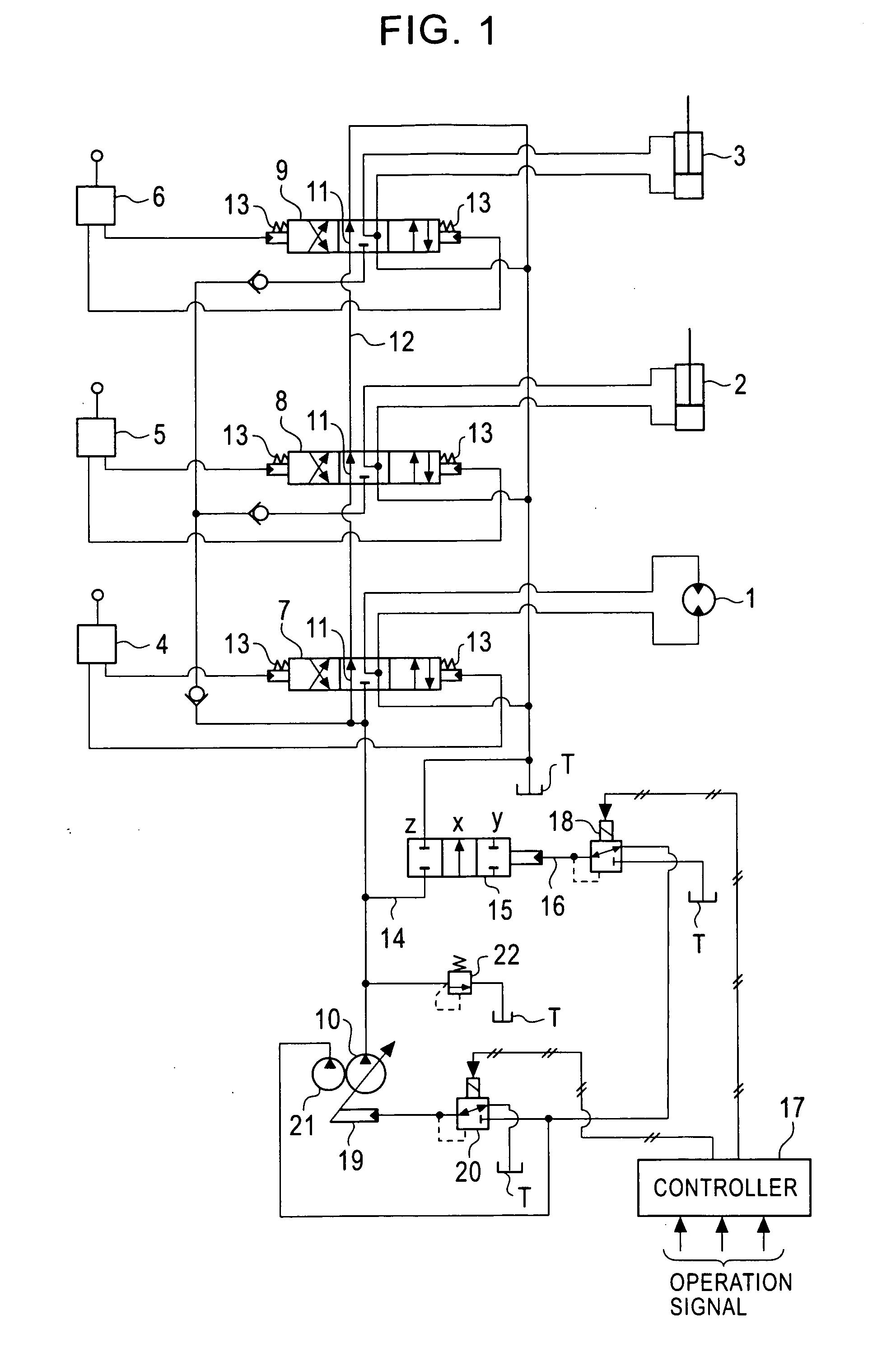 Hydraulic control device for working machine