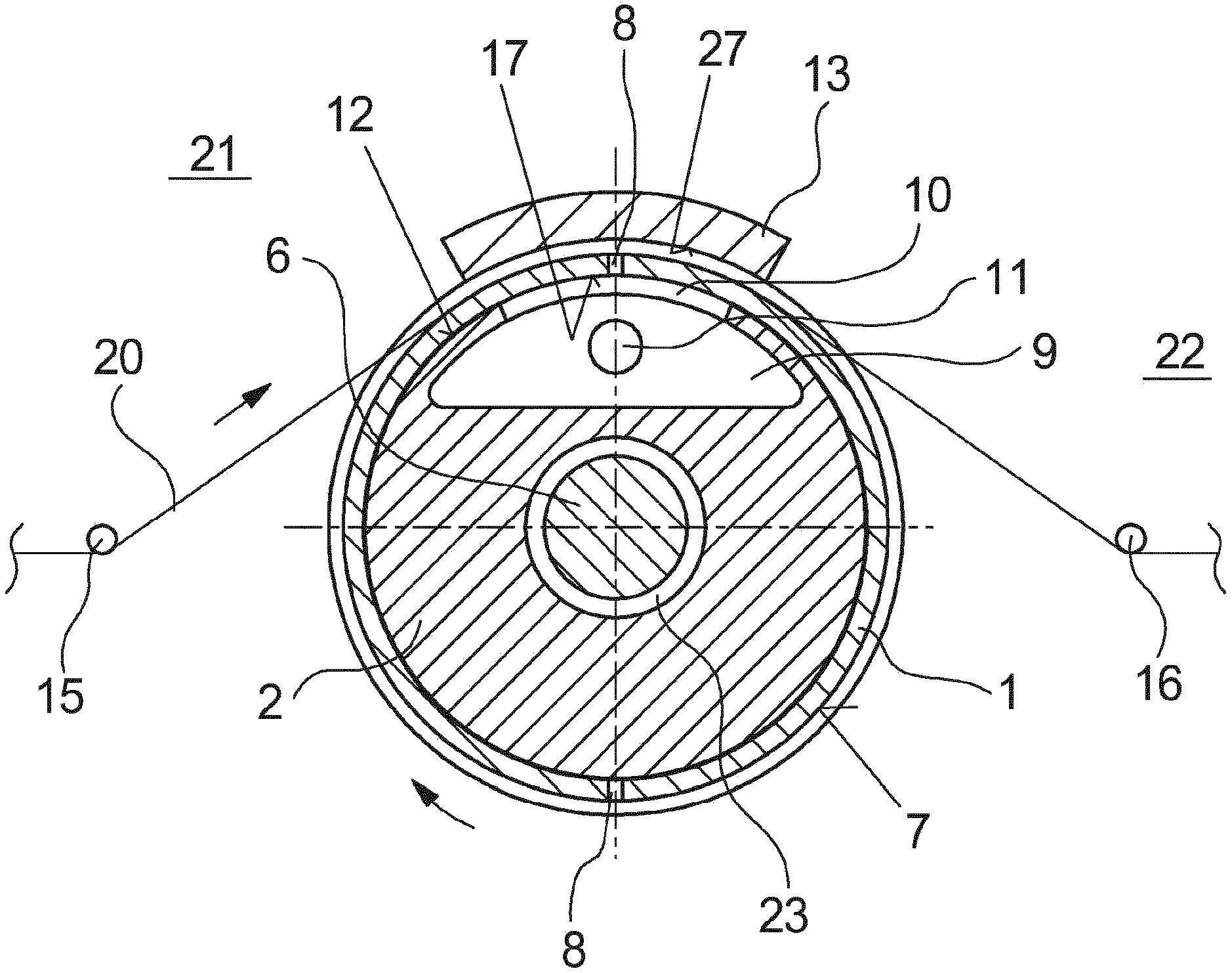 Method and apparatus for producing intertwining knots in a multifilament thread