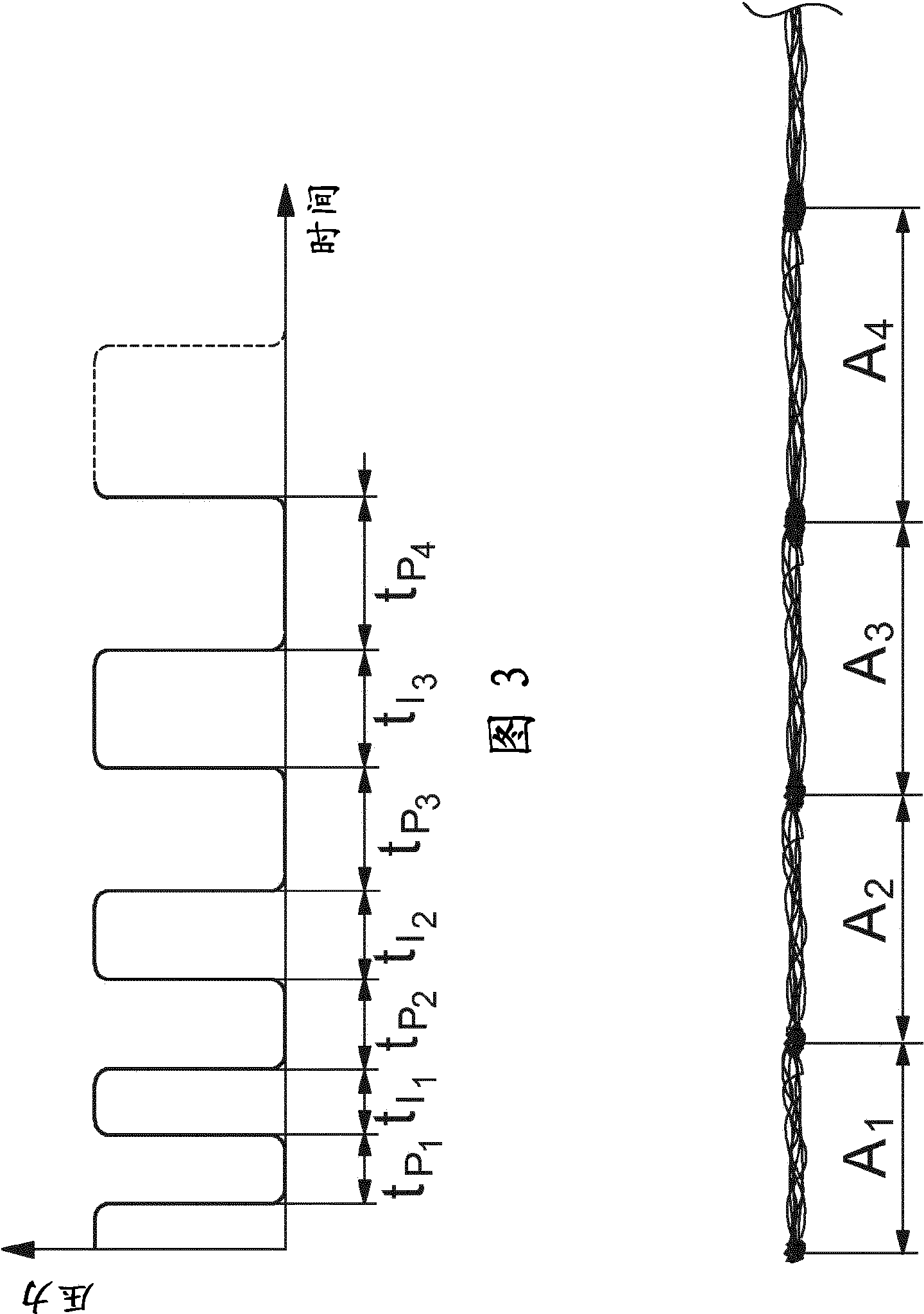 Method and apparatus for producing intertwining knots in a multifilament thread