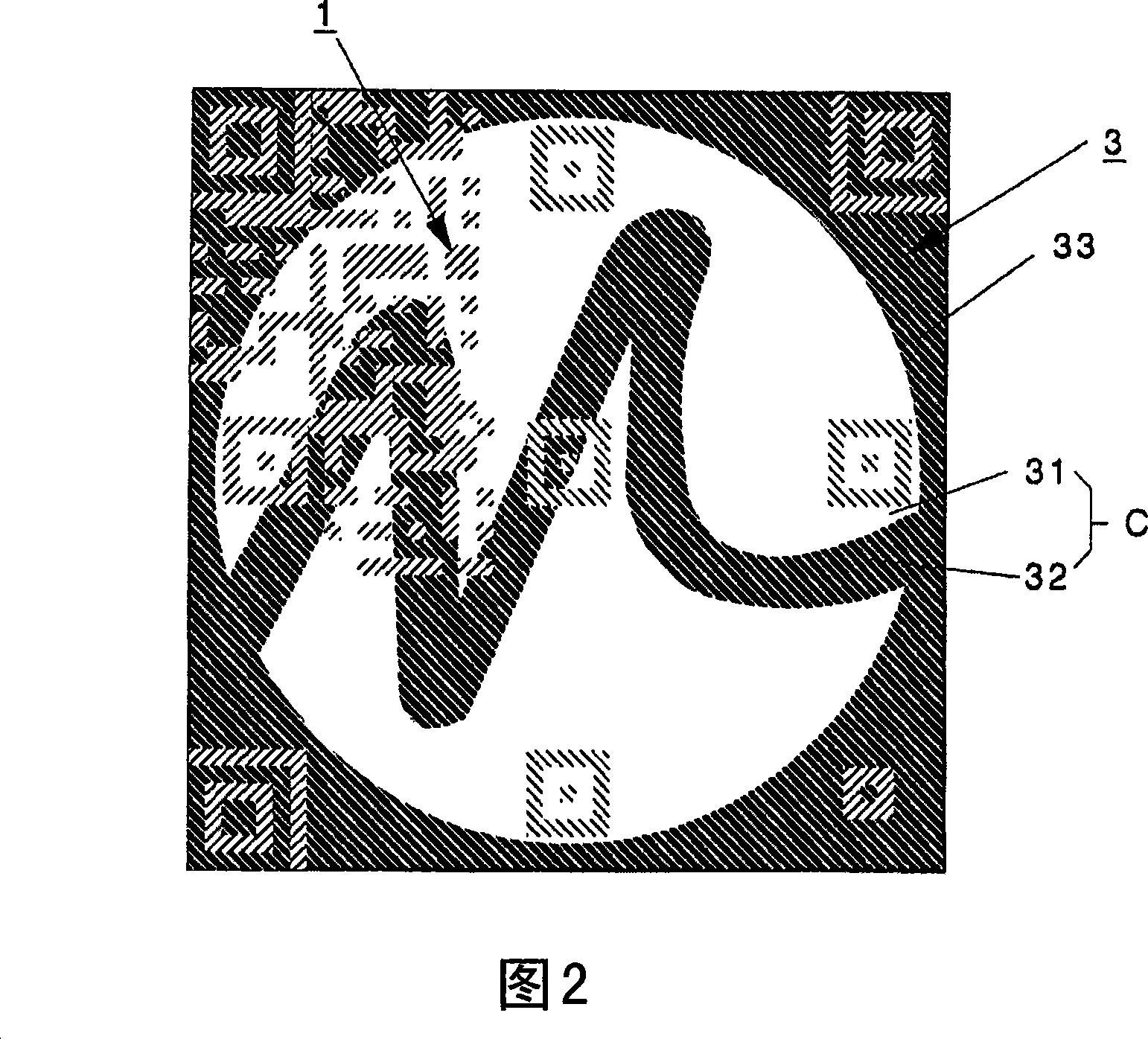 Two-dimensional code with a logo