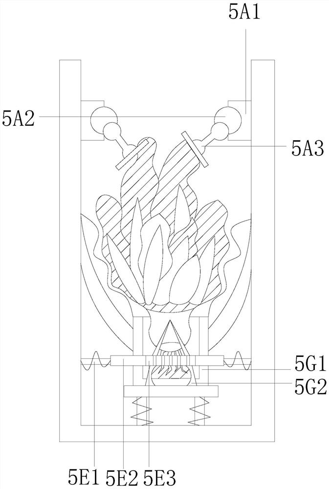 A vegetable root dish sampler in the shape of an agricultural facility rhizome gourd bottom