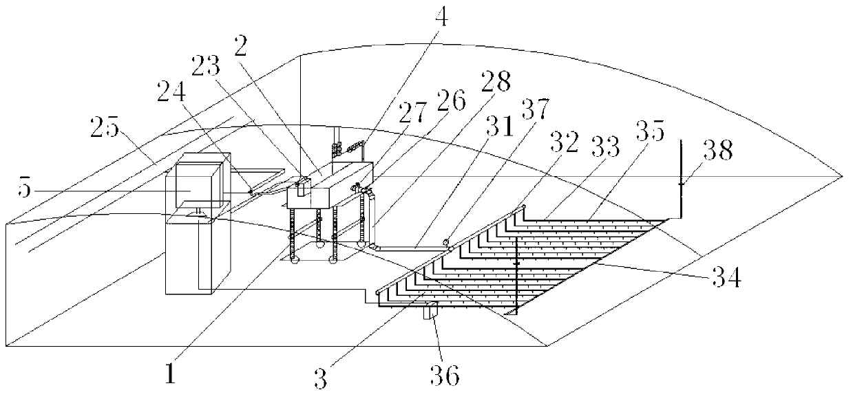 Greenhouse crop irrigation system and method with ideal regulation and control effect